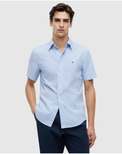 Tommy Hilfiger - Classic Poplin Striped Shirt