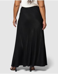 Something 4 Olivia - Luxe Satin Maxi Skirt
