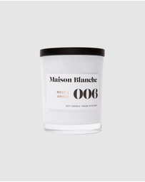 Maison Blanche - 006 Rose & Amber - Medium Candle