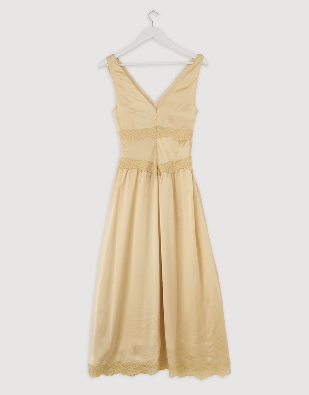 Revibe - Repaired Reformation Stasia Silk Dress - AU 4