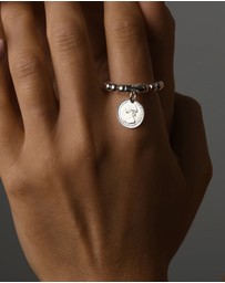 Von Treskow - Stretchy Ring with Mini Coin