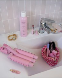 Mermade Hair - 25mm Mini Pro Waver Pink