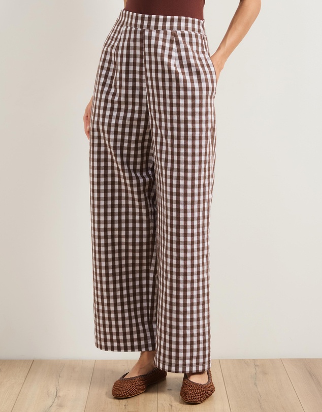 Atmos&Here - Larisa Gingham Pants