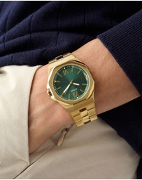 GUESS - Guess Men's Gold Tone 41.5mm Analogue Watch