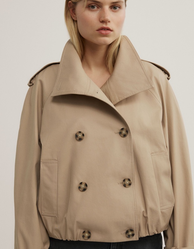 Witchery - Funnel Neck Trench Coat