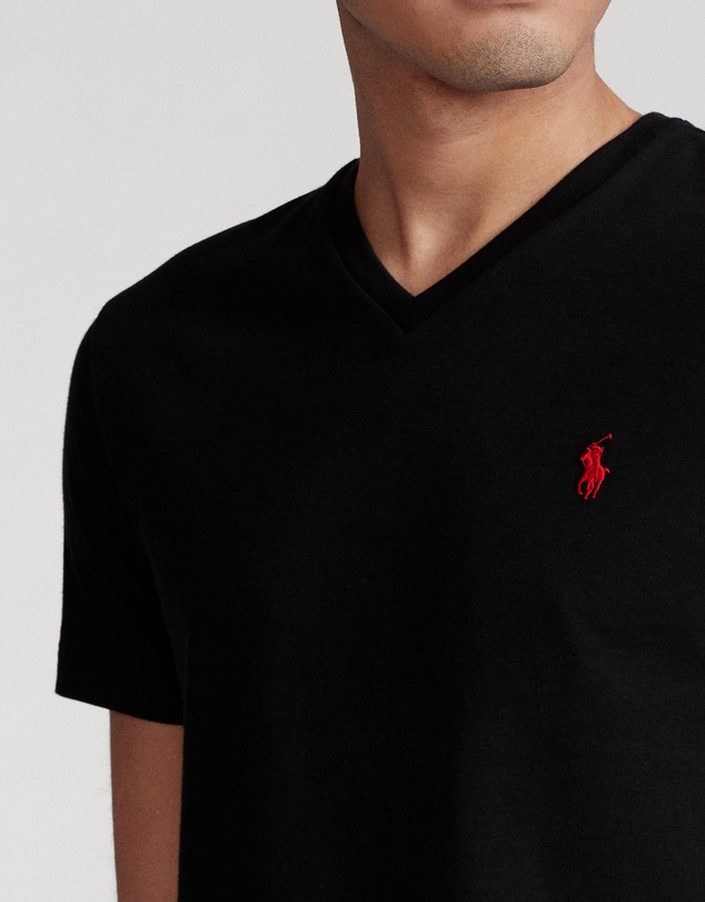 Polo Ralph Lauren - ICONIC EXCLUSIVE - Custom Slim V-Neck T-Shirt