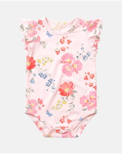Toshi - Onesie S/S Frill Arcadia