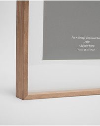 Country Road - Adler A3 Poster Frame