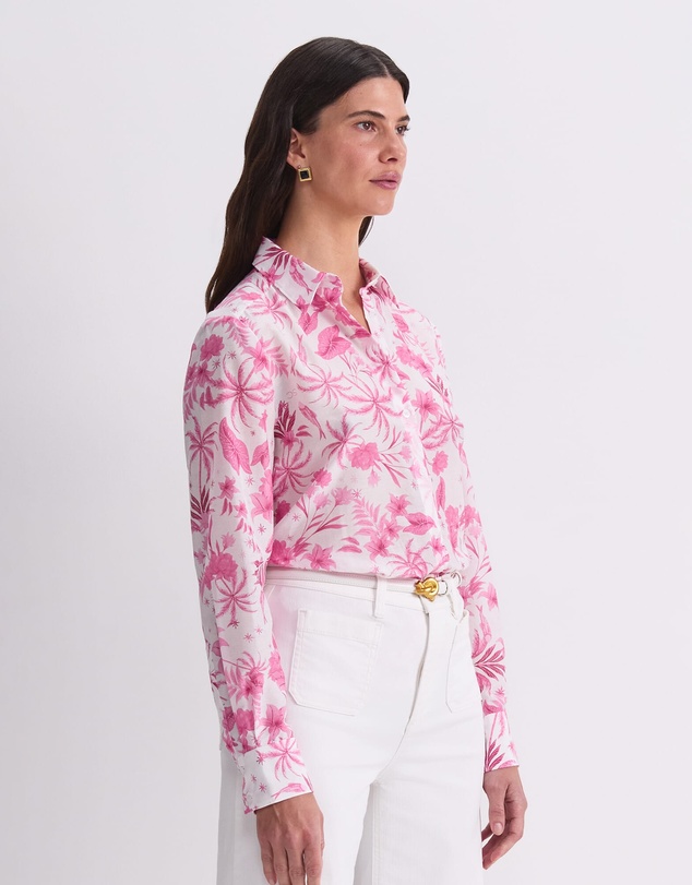 Sportscraft - Cotton Silk Palm Shirt