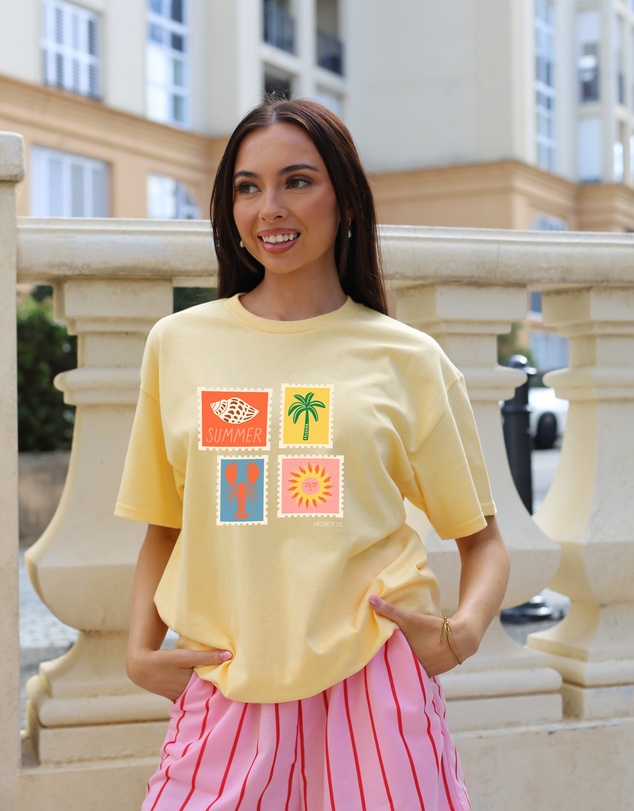 Vacancy Co - Postcard Tee
