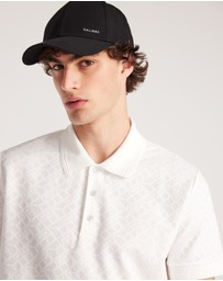 Calibre - Solid Monogram Polo White