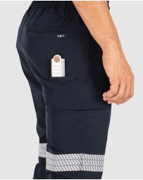 UNIT Workwear - UNIT Mens Flexlite Reflective Utility Pants.