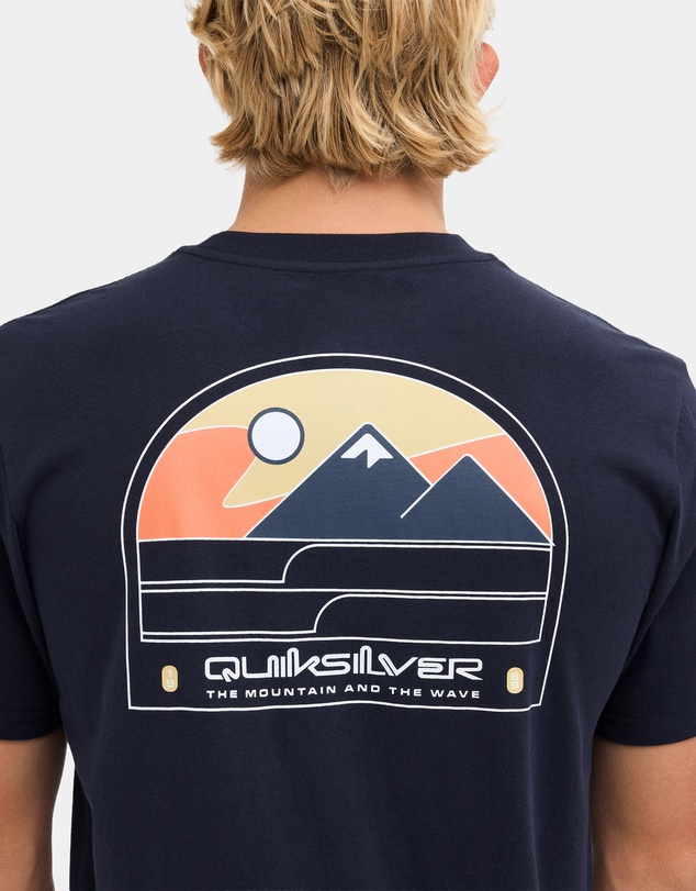 Quiksilver - Mens Mountain Lines T-Shirt