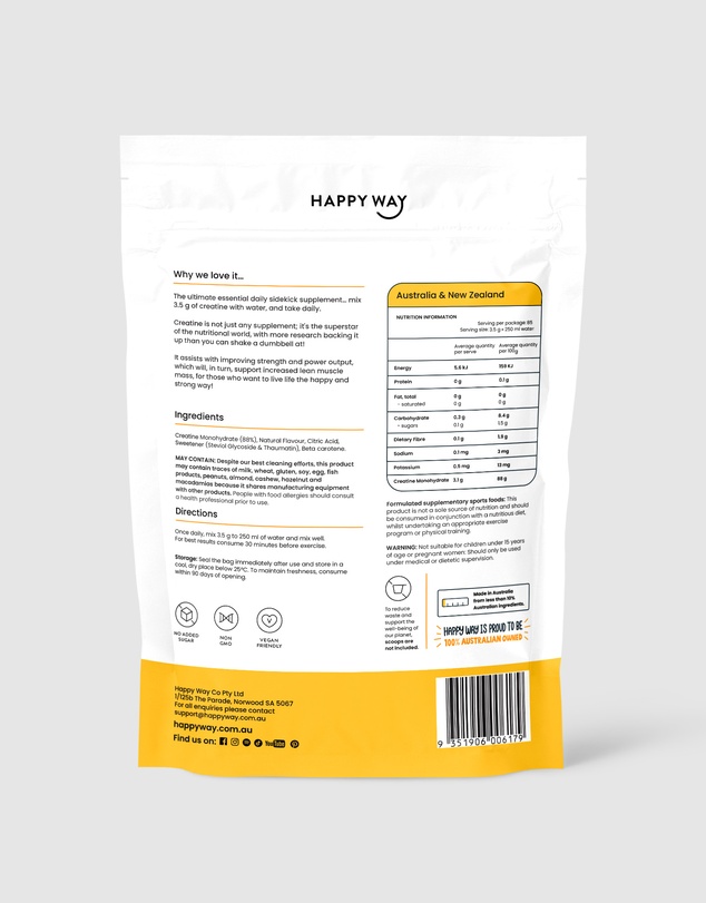 Happy Way - Tropical Creatine Powder