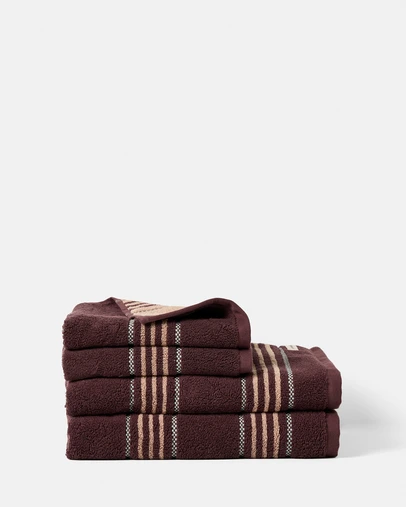 Linen House - Payton 4-Piece Towel Set