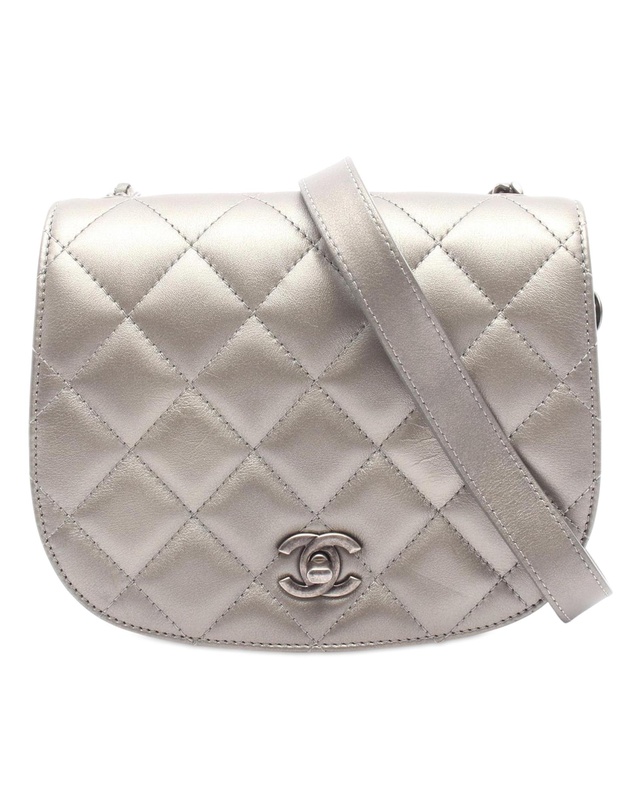 Pre-Loved by Azura Reborn - Pre-Loved CC Quilted Lambskin Casual Pocket Flap Bag