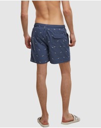 Urban Classics - Embroidered Swim Shorts