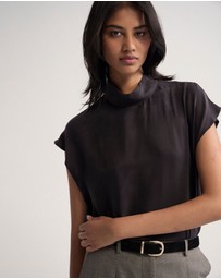 Oxford - Shelly Cupro Top
