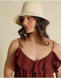 Morgan & Taylor - Adva Bucket Hat in Natural