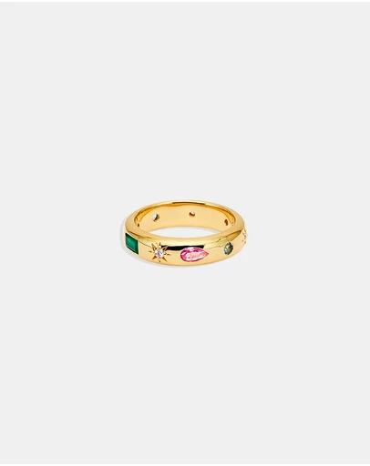 By Charlotte - Gold Connect to the Universe Ring