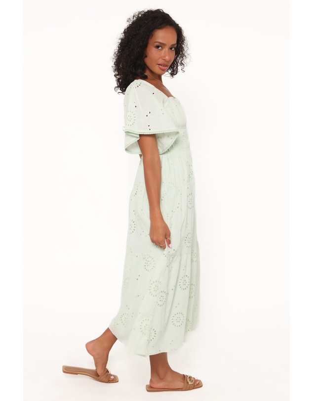 Petal & Pup - Tierney Midi Dress - Sage Green