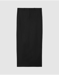 COS - Wool Column Maxi Skirt
