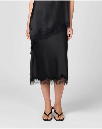 MVN - Lace Trim Skirt