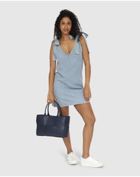 Belle & Bloom - Burning Love Tie Shoulder Mini Dress