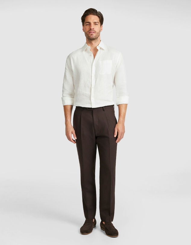 Tarocash - Bayfield Pleat Linen Pant