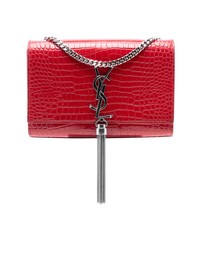 Pre-Loved by Azura Reborn - Pre-Loved Small Embossed Leather Kate Tassel Crossbody