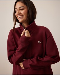 Ceres Life - Lonny Oversized Half Zip Sweat