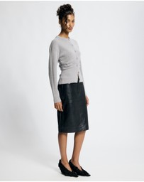 Lover - Dido Sculpted Wool Cardigan
