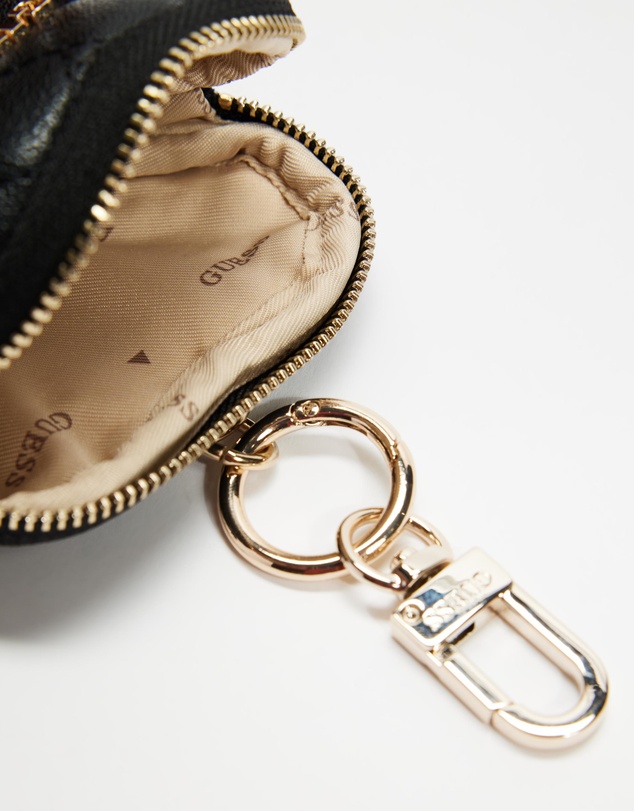 GUESS - Heart Pouch Keychain