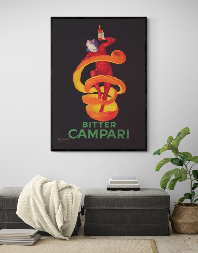 Inka Arthouse - Bitter Campari Art Print