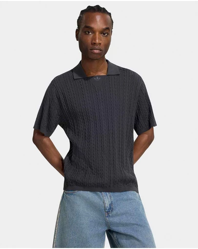 adidas Originals - Cable Knit Football Jersey