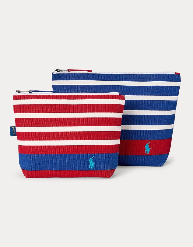 Polo Ralph Lauren - Breton Striped Pouch Set