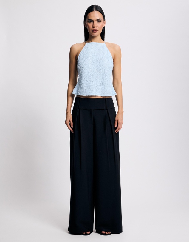Lover - Indira Beaded Tie Back Top