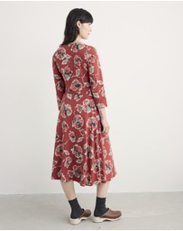 Seasalt - Seasalt Cornwall Red 3/4 Pier View Dress