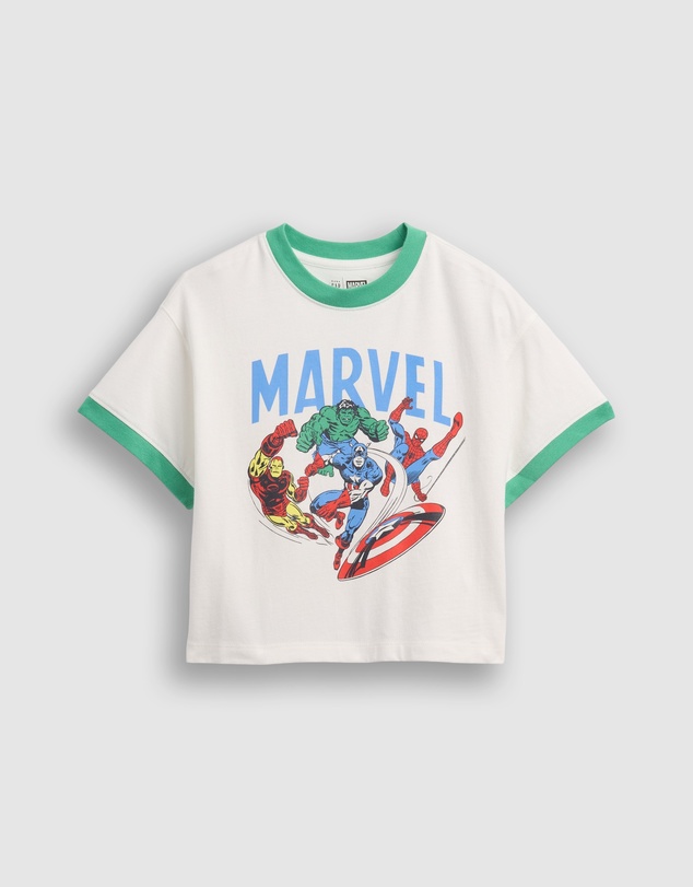 GAP - Marvel SS Boxy Graphic Tee - Babies-Kids