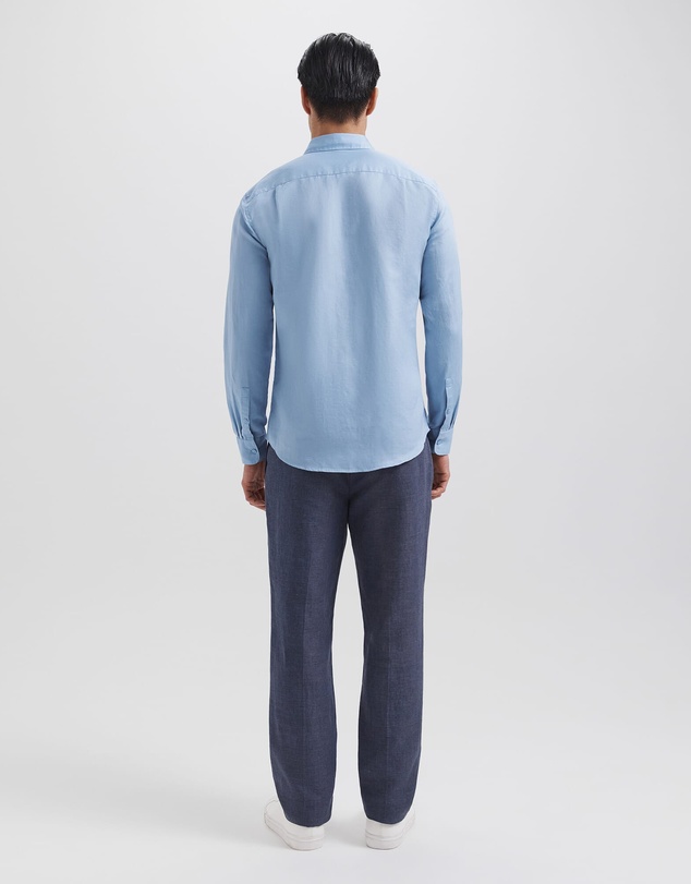SABA - Reeves Long Sleeve Classic Linen Cotton Shirt