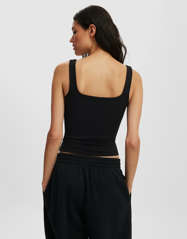 Cotton On Body Active - Ultra Soft Square Neck Tank