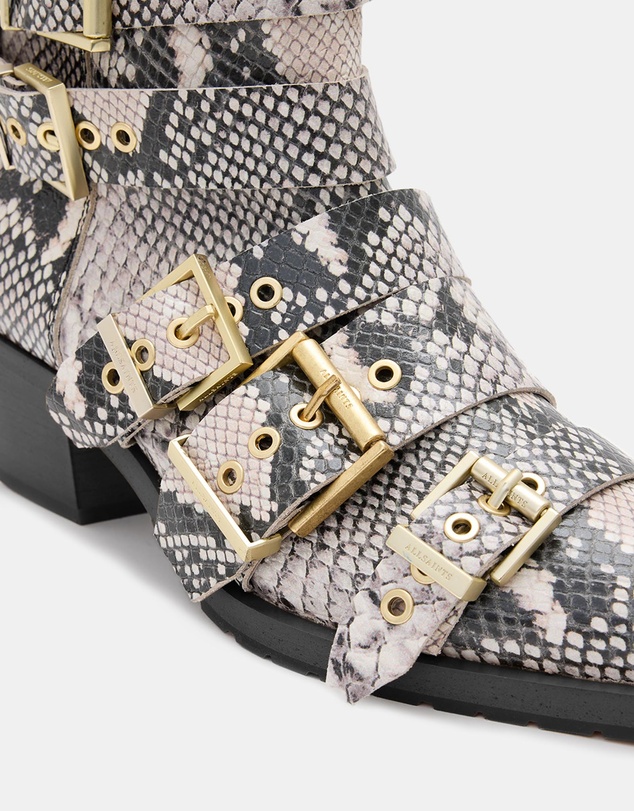 AllSaints - Jane Multi Buckle Boots - Women's