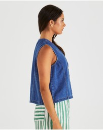 Sass - Sabine Denim Vest