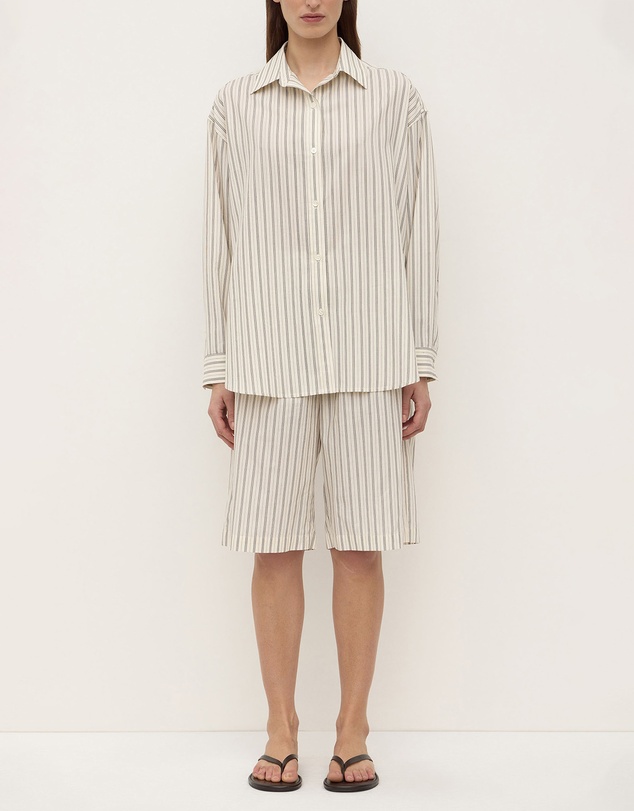Assembly Label - Ria Stripe Long Sleeve Shirt