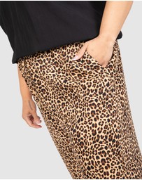 Love Your Wardrobe - Khloe Animal Print Pants
