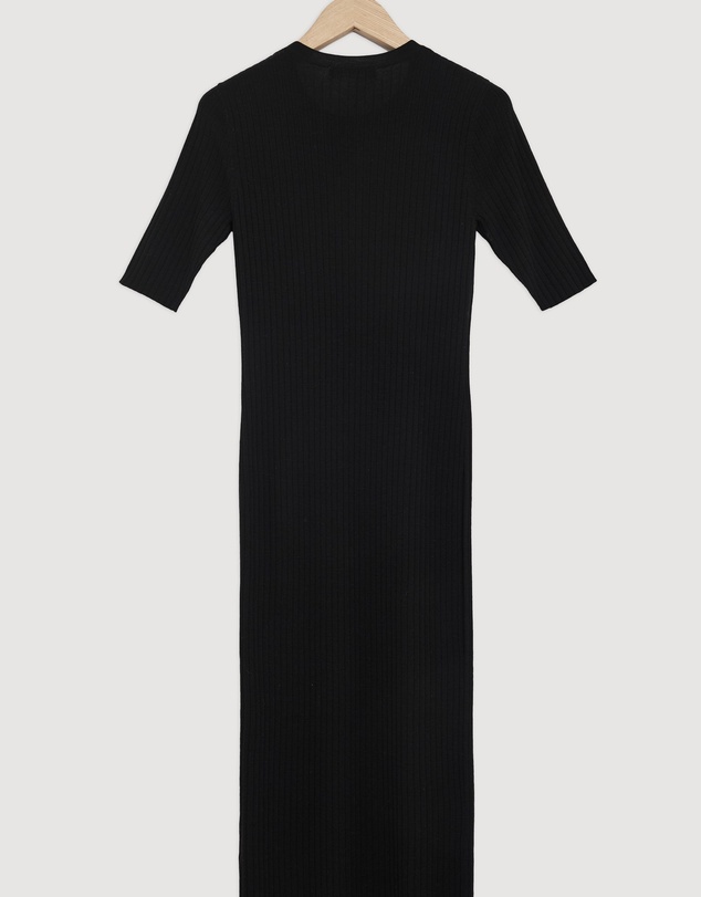 Revibe - Repaired Assembly Label Wool Dress