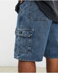 Vintage by The Real Deal - Pre Loved - Vintage Wrangler Denim Cargo Shorts