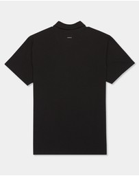 Quiksilver - Mens Mw Pique Polo Short Sleeve Shirt
