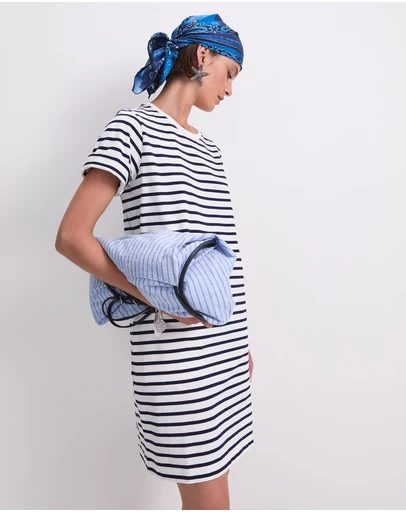 Sportscraft - Stripe Shopper Mini Dress