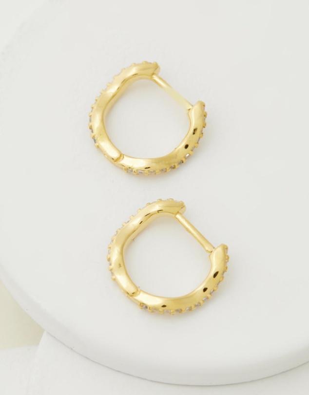 SAINT VALENTINE - Luna Wave Huggies - Gold